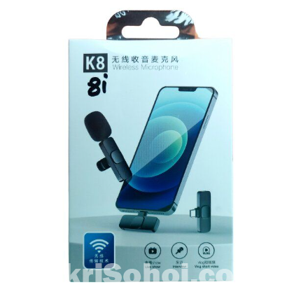 K8i Wireless Portable Lavalier Microphone
